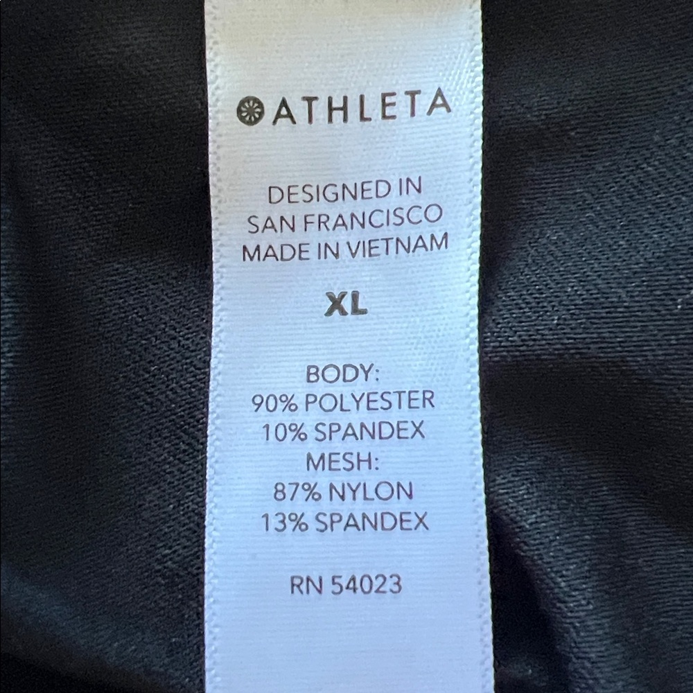 Athleta Black Sleeveless Top - Picture 5 of 5